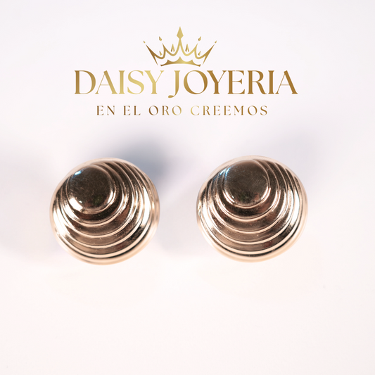 Pendientes concha 14kt 6.2gr