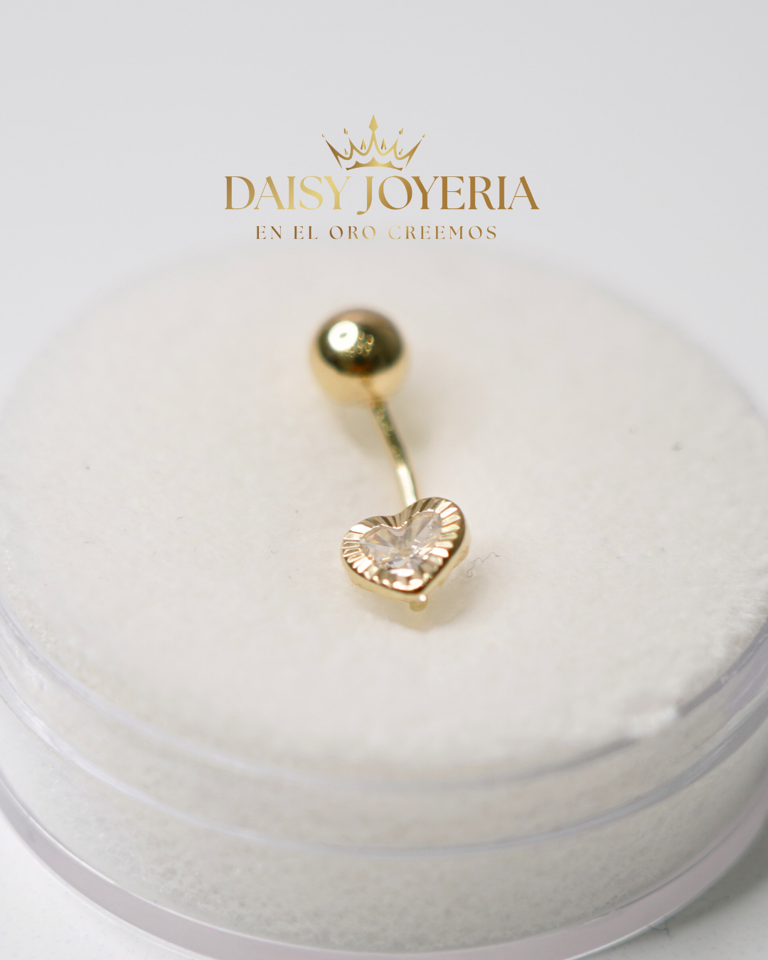 PIERCING DE CORAZÓN 14K