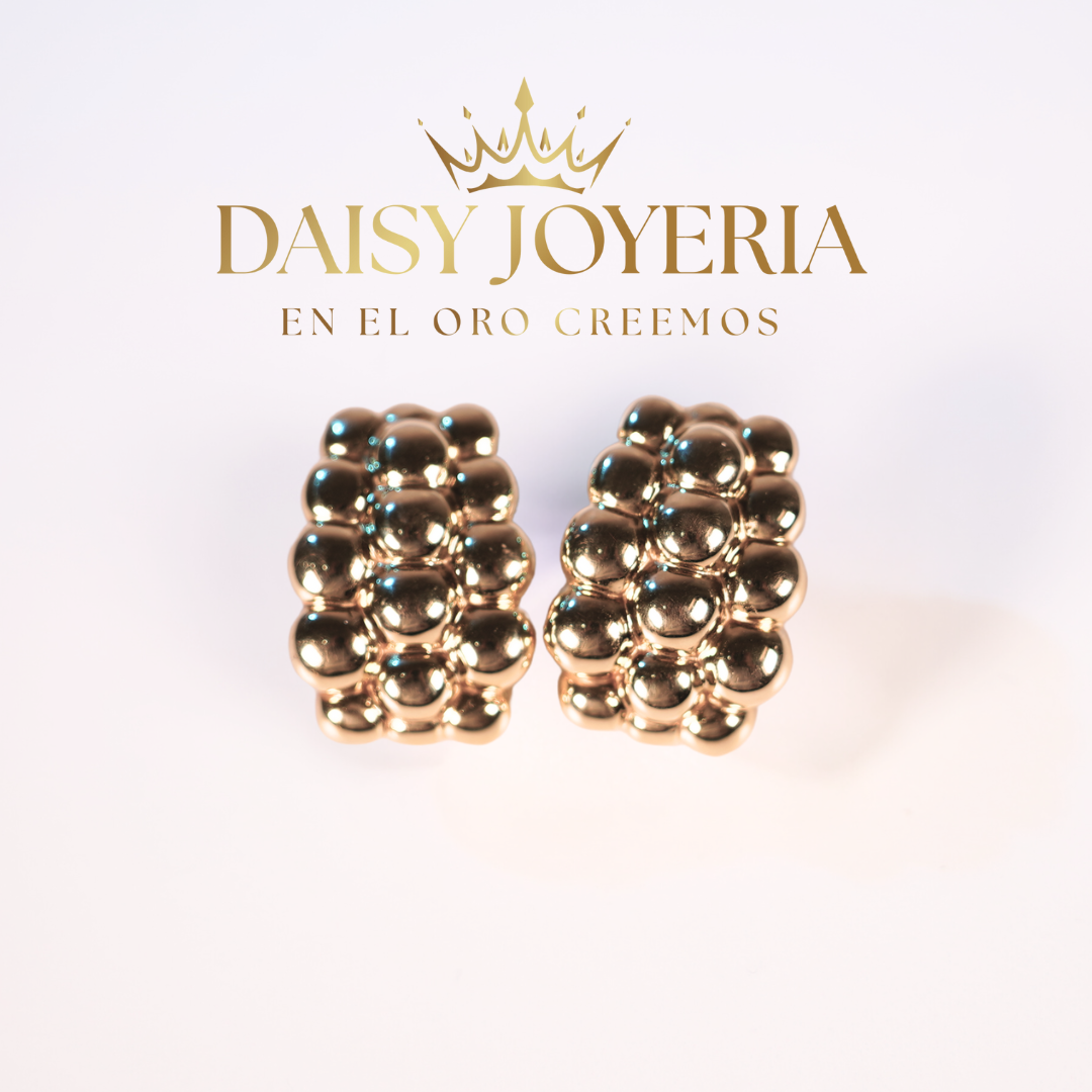 Pendientes elegantes de 14kt