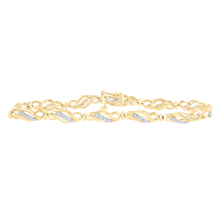 1/3CTW-DIA FASHION BRACELET Daisy Joyeria