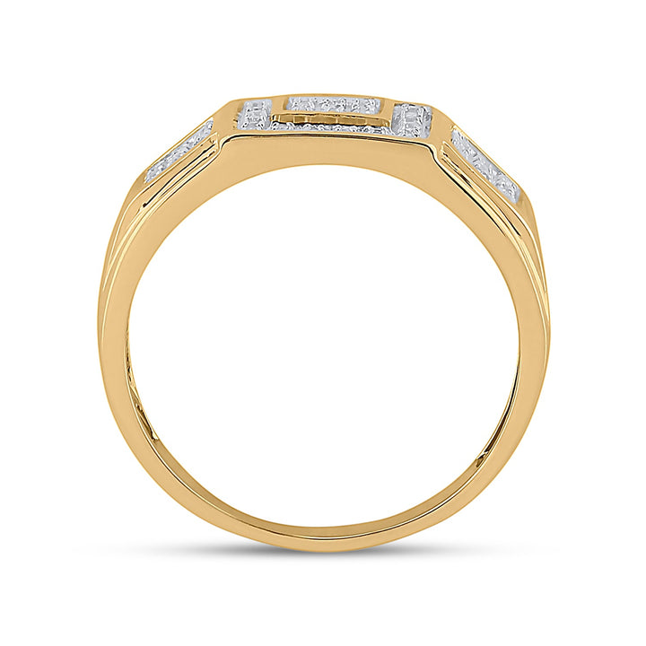 1/4CTW MICRO-PAVE DIA. RING 10 Daisy Joyeria