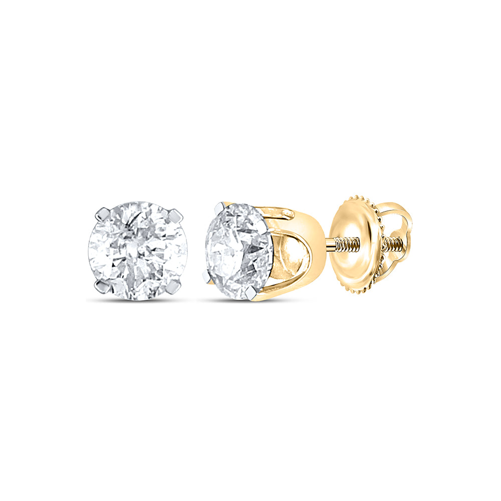 1/6CT-DIA ROUND STUDS (FINE) Daisy Joyeria