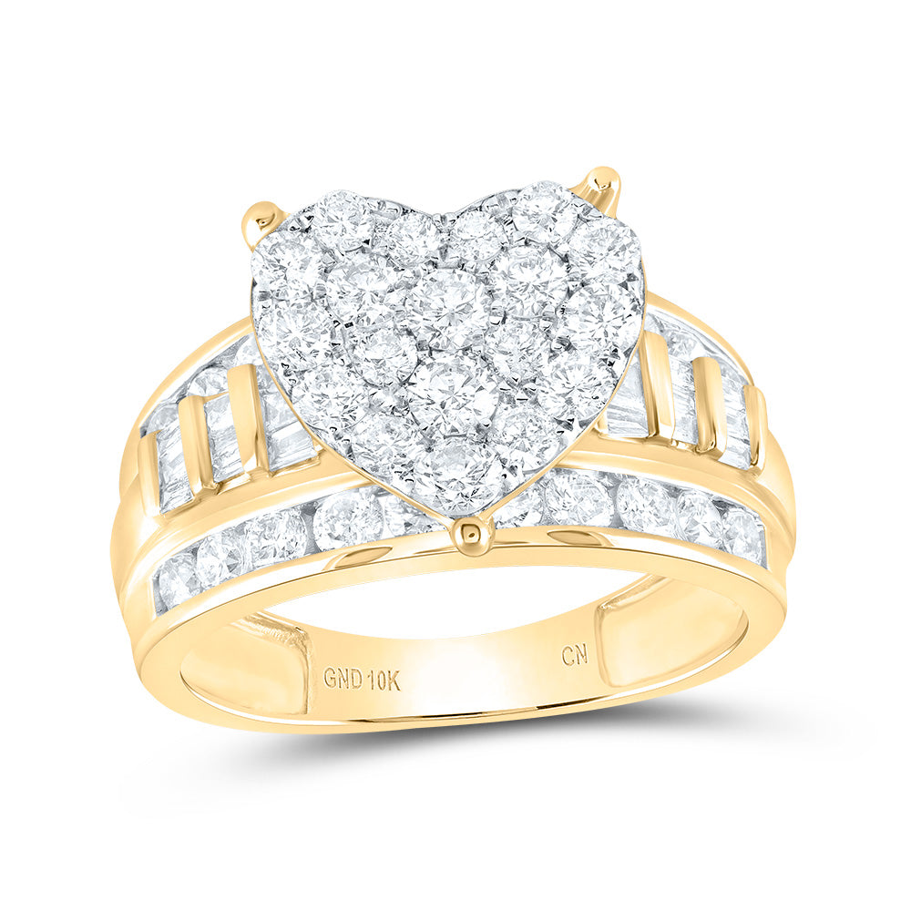 2CT-DIA FASHION RING 7 Daisy Joyeria