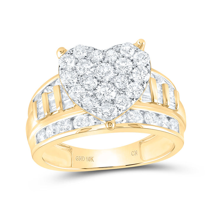 2CT-DIA FASHION RING 7 Daisy Joyeria