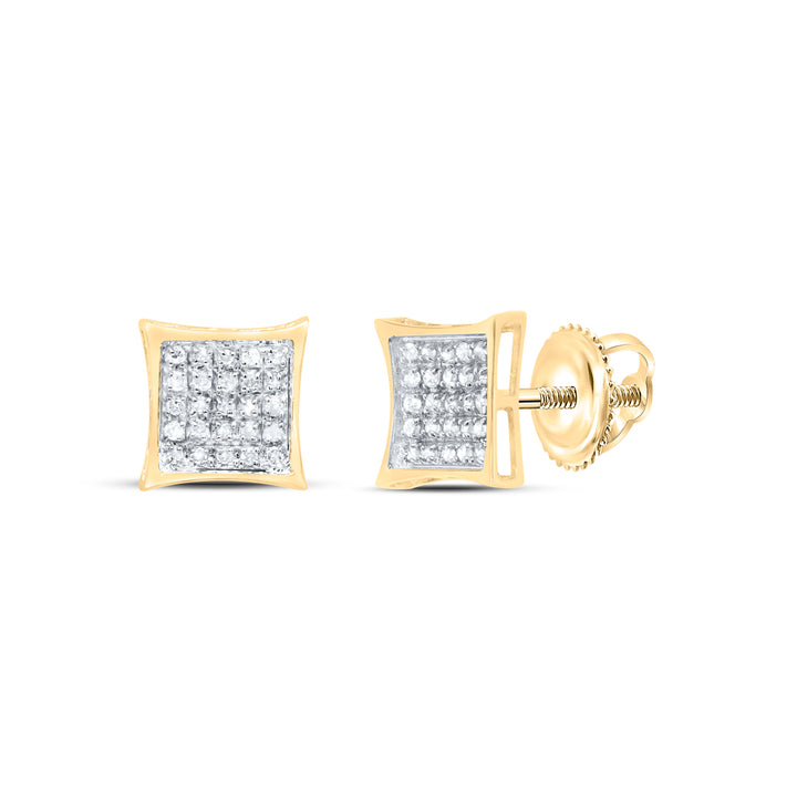 1/6CT-DIA MICRO-PAVE EARRINGS Daisy Joyeria