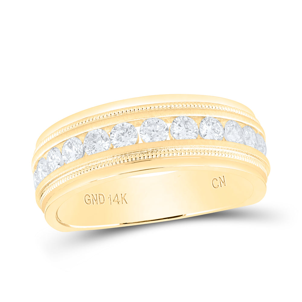 1 Cttw-DIA MENS  BAND 10 Daisy Joyeria