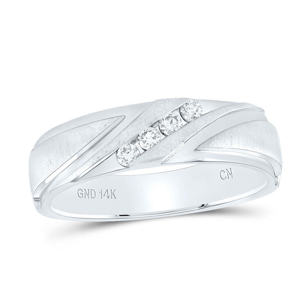 1/6CTW-DIA MENS BAND 10 Daisy Joyeria