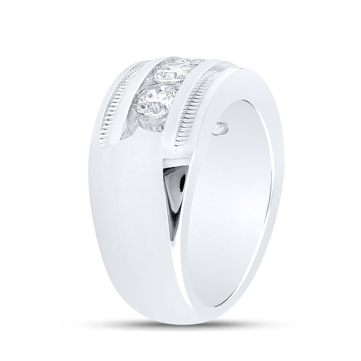2 CTW-DIA ANA M  ACCU SET MENS BAND Daisy Joyeria