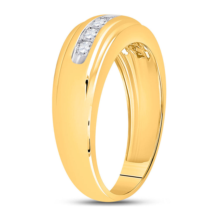 1/2CTW-DIA NK FASHION MENS BAND 10 Daisy Joyeria