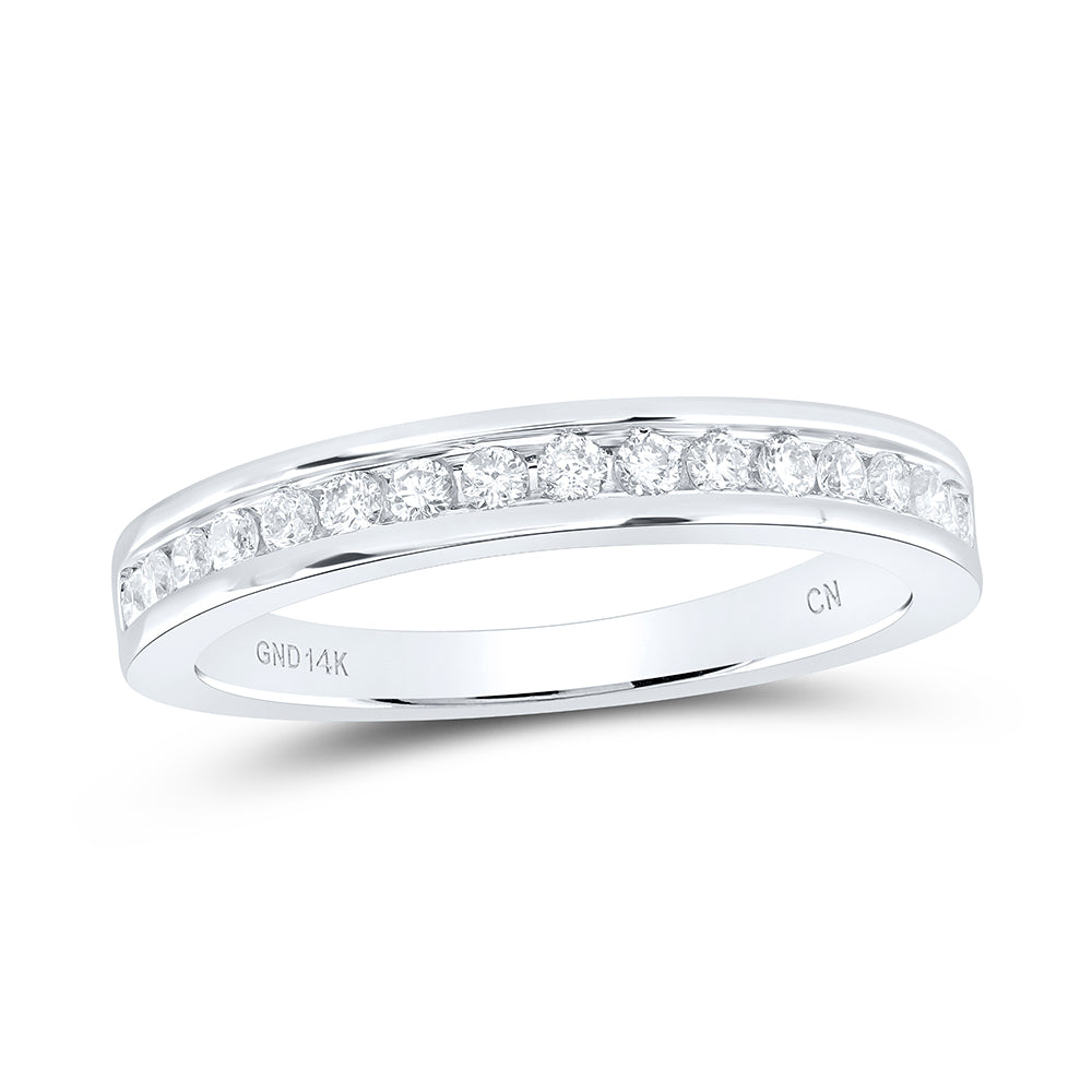 1/3CTW-DIA CN LADIES MACHINE SET BAND 7 Daisy Joyeria