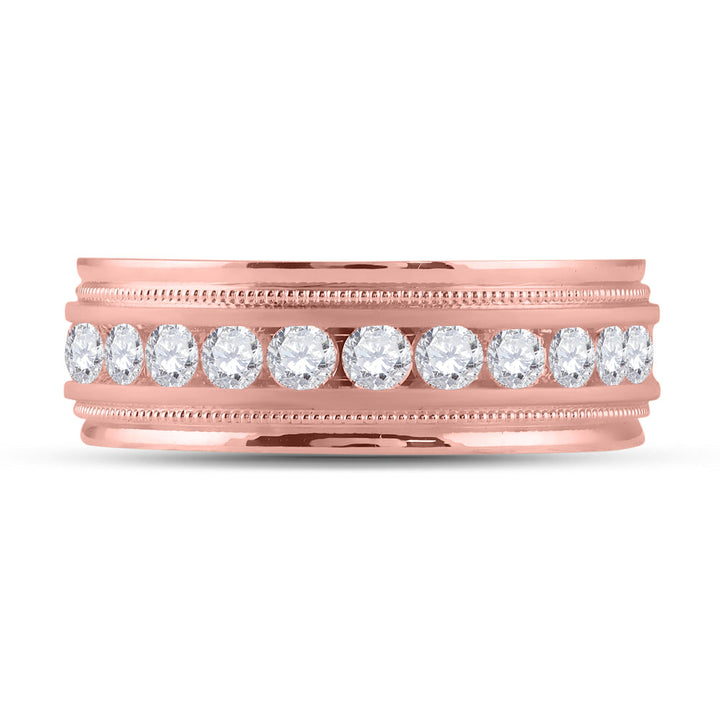 1 CTW-DIA AM ACCUSET MENS BAND 10 Daisy Joyeria