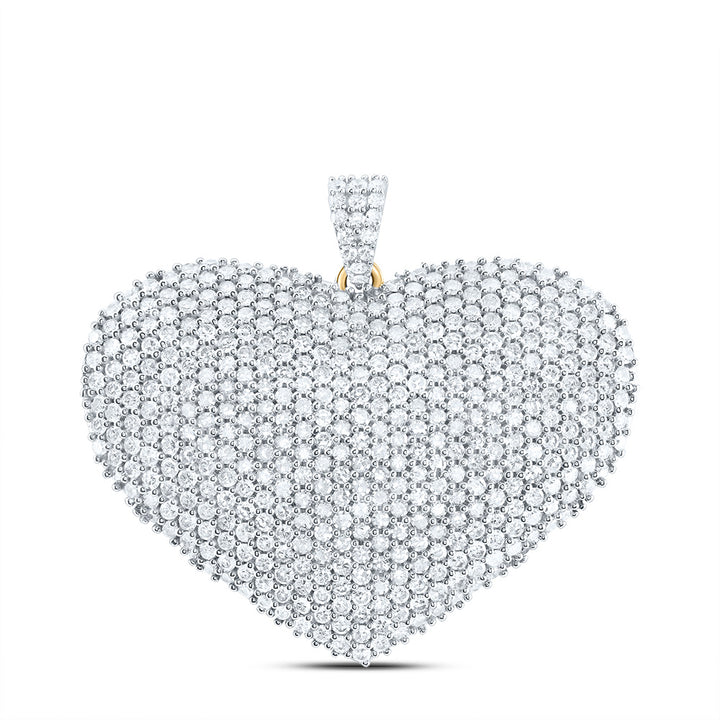 3 CTW-DIA HEART PENDANT Daisy Joyeria