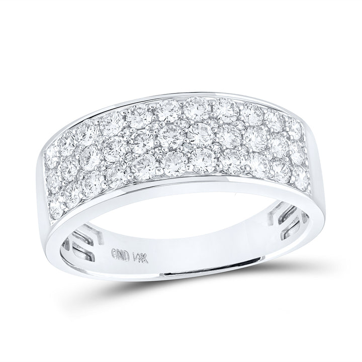 1 3/8CTW-DIA NK MENS BAND 10 Daisy Joyeria