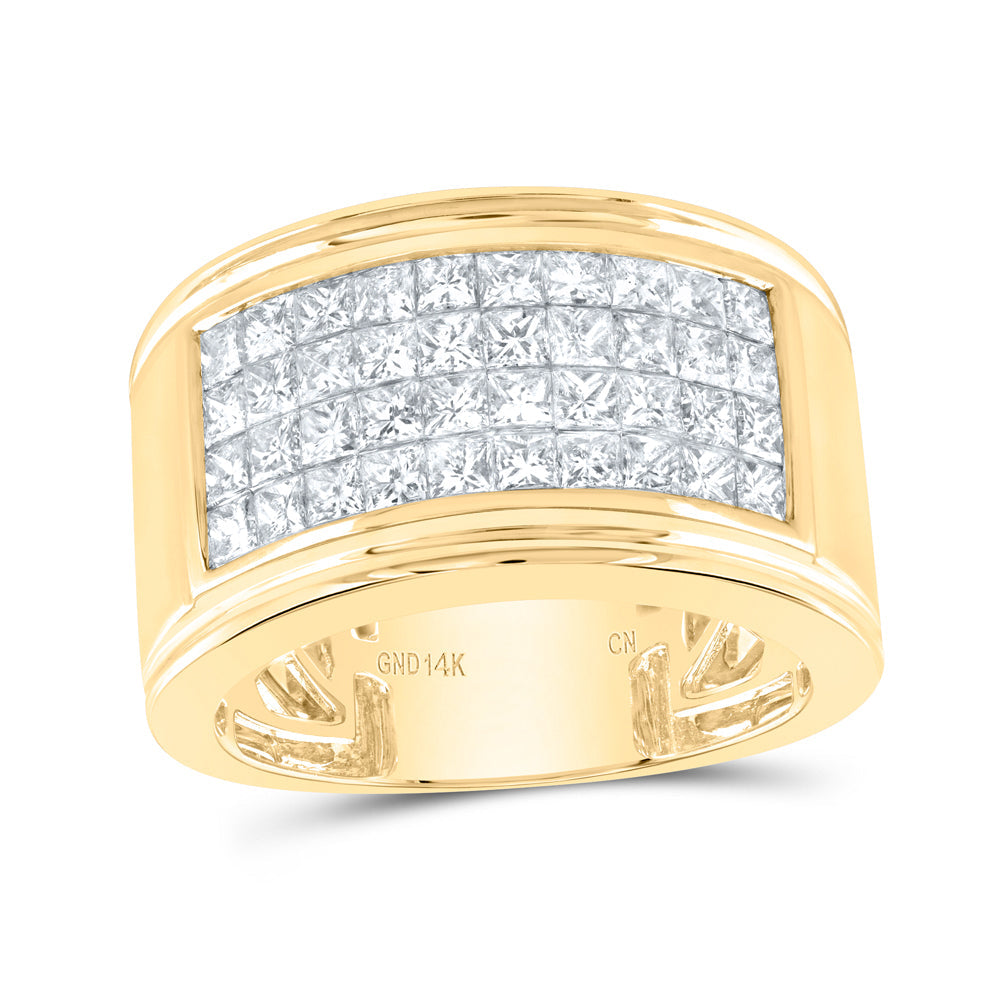 2 5/8 CT-DIA CN INVISIBLE FASHION MENS BAND 10 Daisy Joyeria