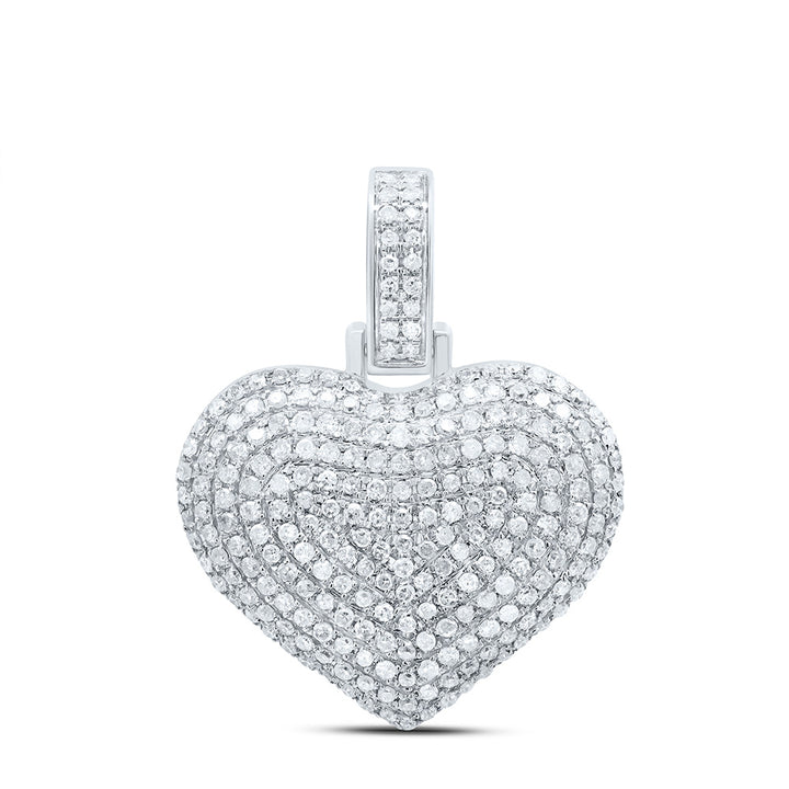 3/4CTW-DIA P1P2 HEART PENDANT Daisy Joyeria