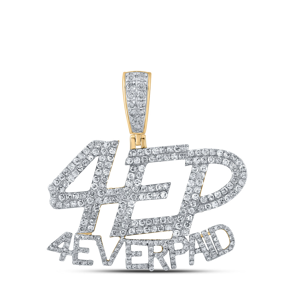 1 3/4CTW-DIA CN 4EVER PAID MENS CHARM Daisy Joyeria