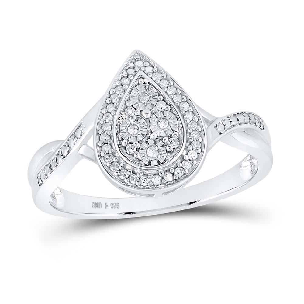 1/12CTW-DIA P2 GIFT RING 7 Daisy Joyeria