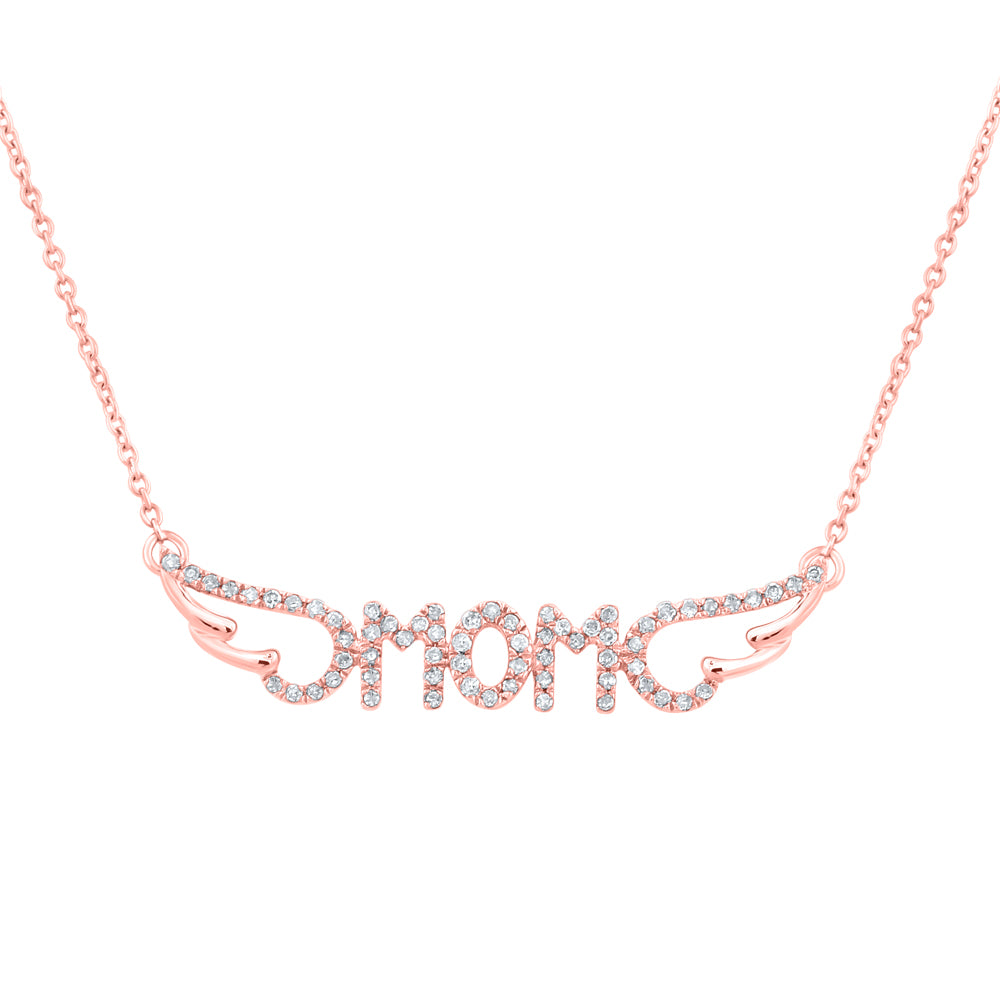 1/6CTW-DIA P1 MOM GIFT NECKLACE Daisy Joyeria