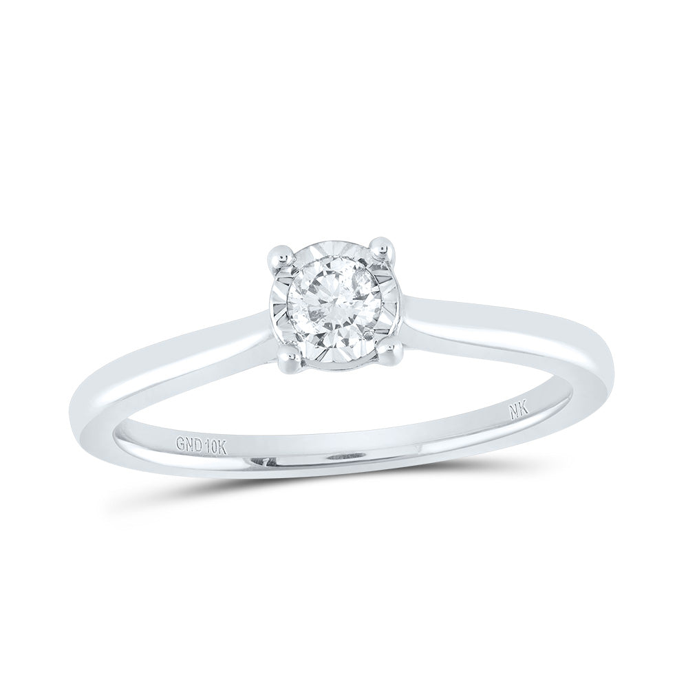 1/6CTW-DIA NK FASHION RING 7 Daisy Joyeria