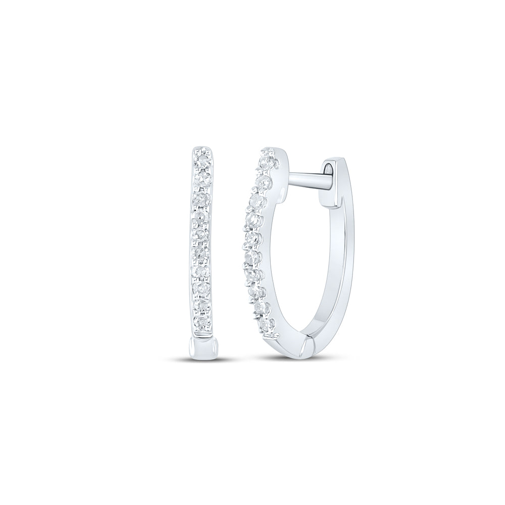 1/12CTW-NAT DIA CN HOOPS EARRING Daisy Joyeria