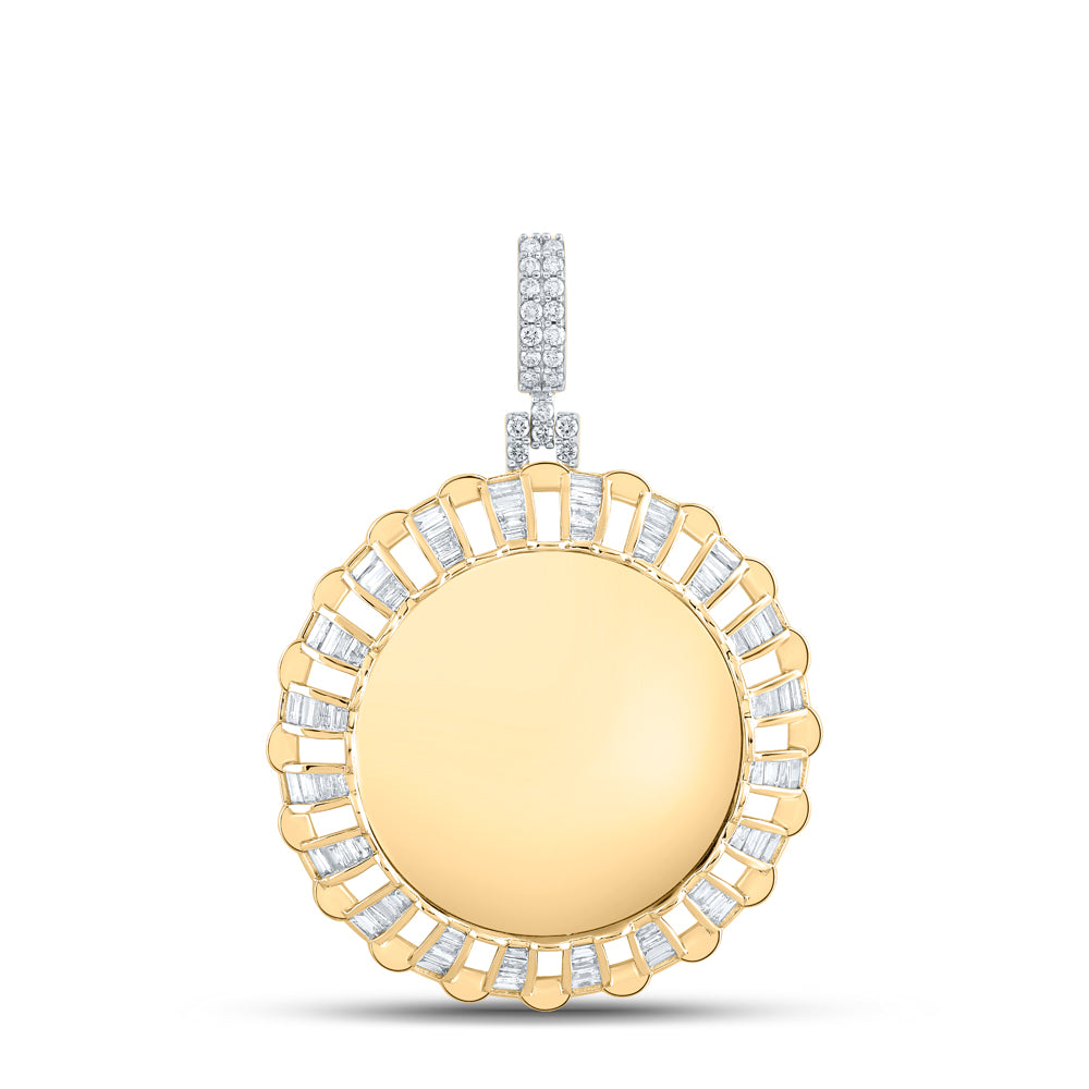 1CTW-DIA NK ROUND MEMORY PENDANT Daisy Joyeria