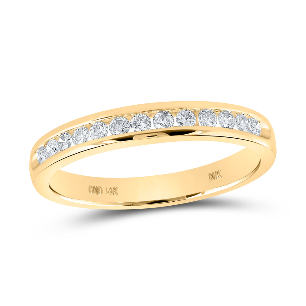 1/4CTW-NAT DIA NK LADIES BAND 7 Daisy Joyeria
