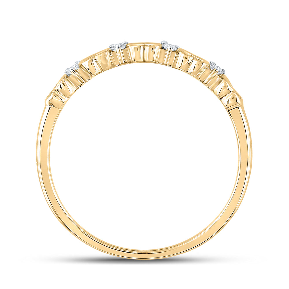 1/20CTW-DIA P1 GIFT HEART RING 7 Daisy Joyeria