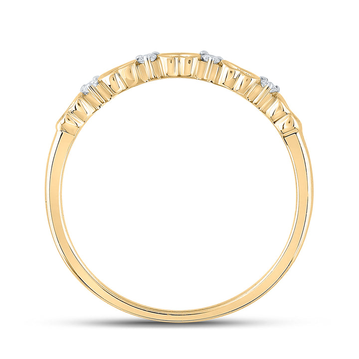 1/20CTW-DIA P1 GIFT HEART RING 7 Daisy Joyeria