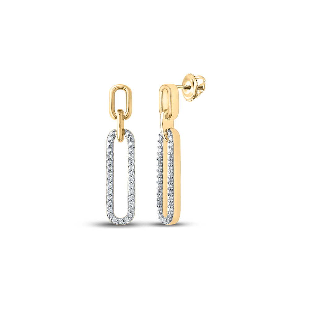 1/5CTW-DIA P2 GIFT EARRING Daisy Joyeria