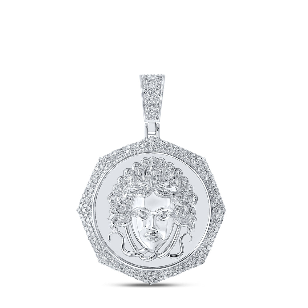 1 1/4CTW-DIA P1 MEDUSA PENDANT Daisy Joyeria