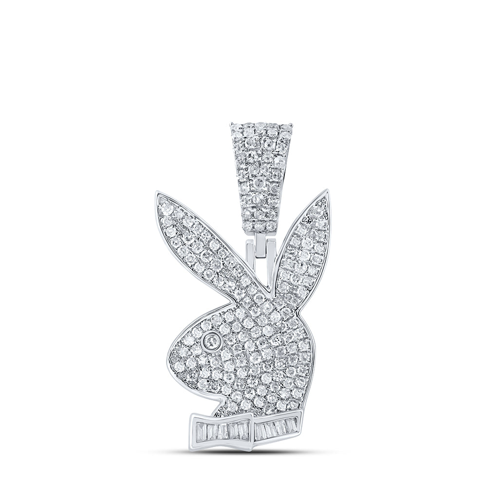 3/4CTW-NAT DIA P1 MENS CHARM Daisy Joyeria