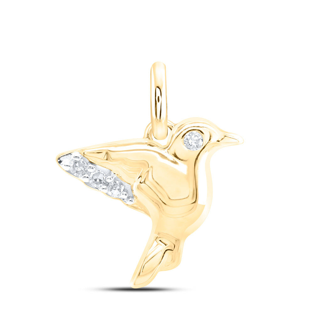 0.023CTW-NAT DIA NK GIFT PENDANT Daisy Joyeria