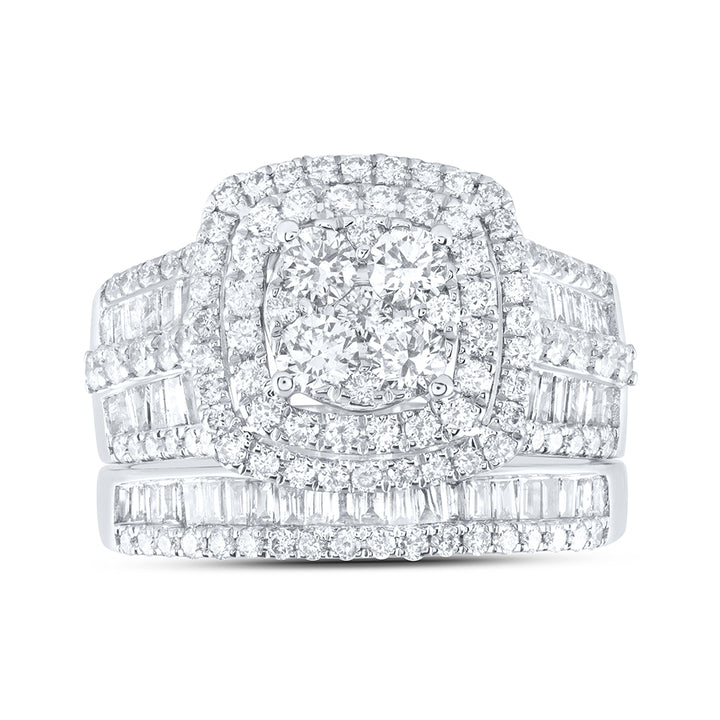 2 1/4CTW-DIA ANA M FASHION BRIDAL SET 7 Daisy Joyeria