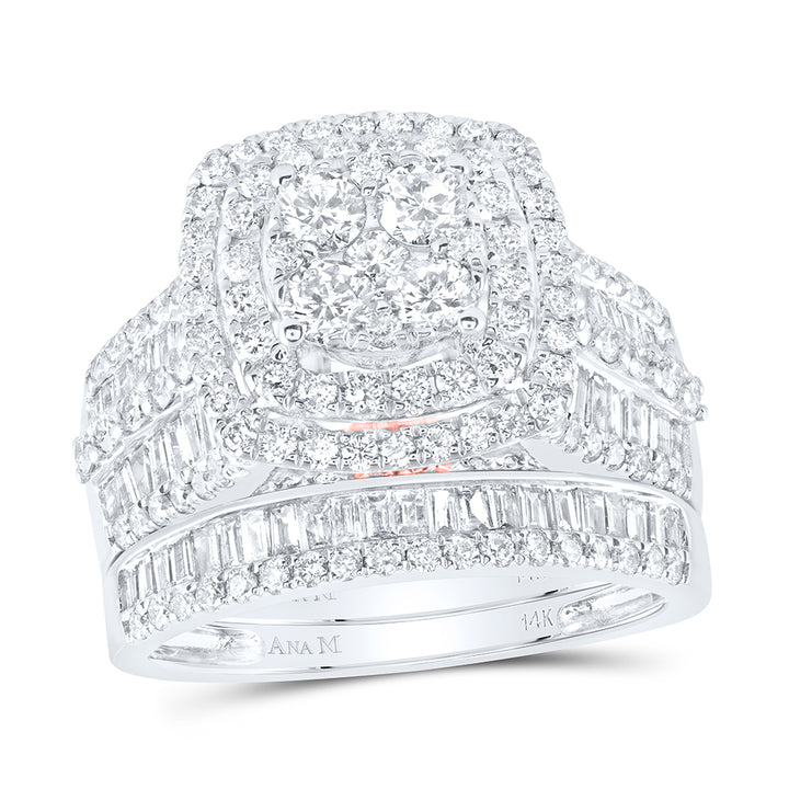 2 1/4CTW-DIA ANA M FASHION BRIDAL SET 7 Daisy Joyeria