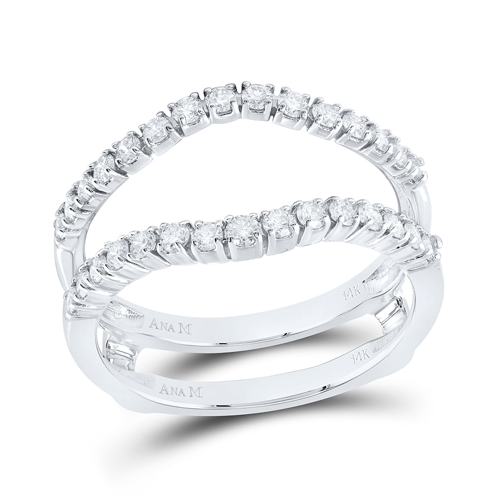 1/2CTW DIA ANA M ENHANCER RING 7 Daisy Joyeria