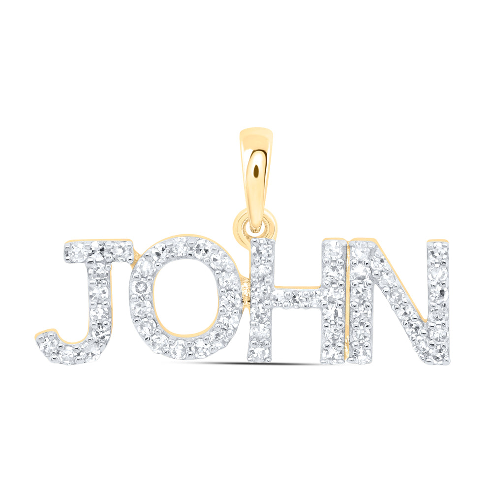 1/5CTW-NAT DIA NK FASHION "JOHN" PENDANT Daisy Joyeria