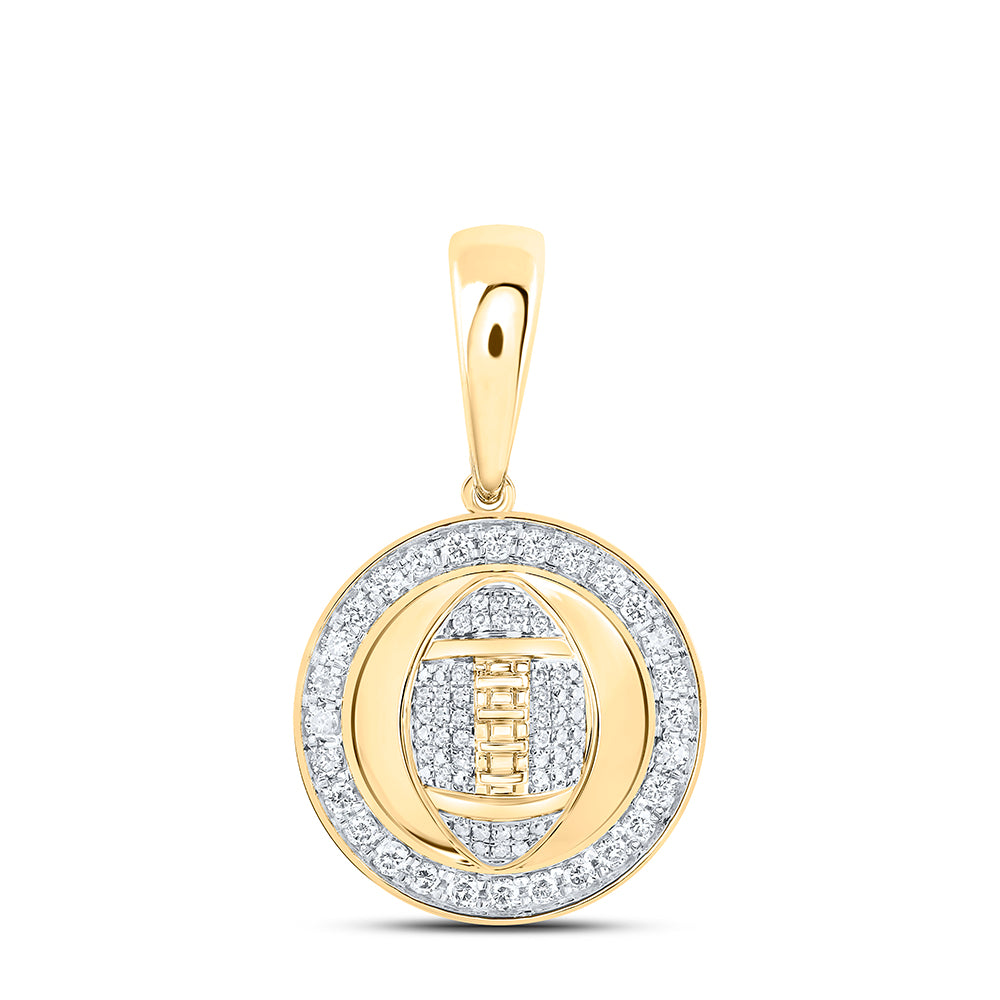 5/8CTW-NAT DIA NK MENS CHARM Daisy Joyeria