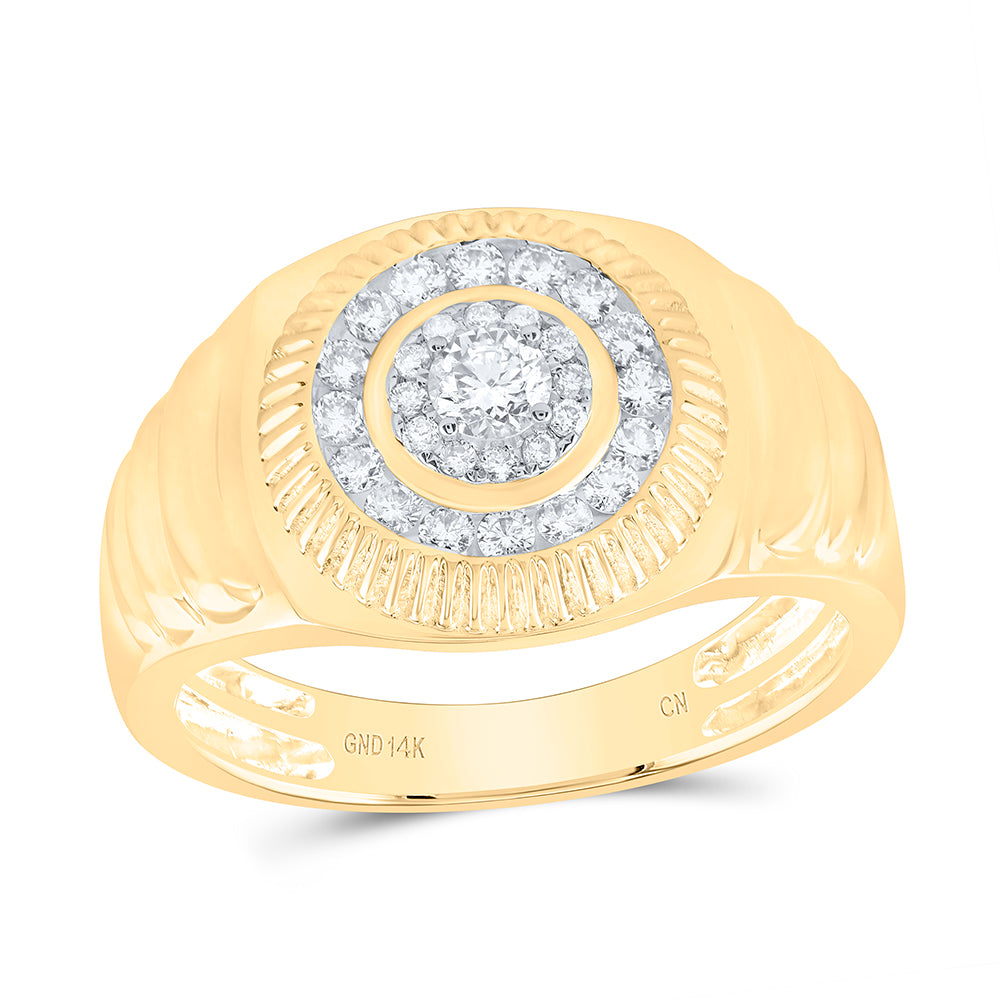 1/2CTW-DIA CN FASHION MENS RING 10 Daisy Joyeria