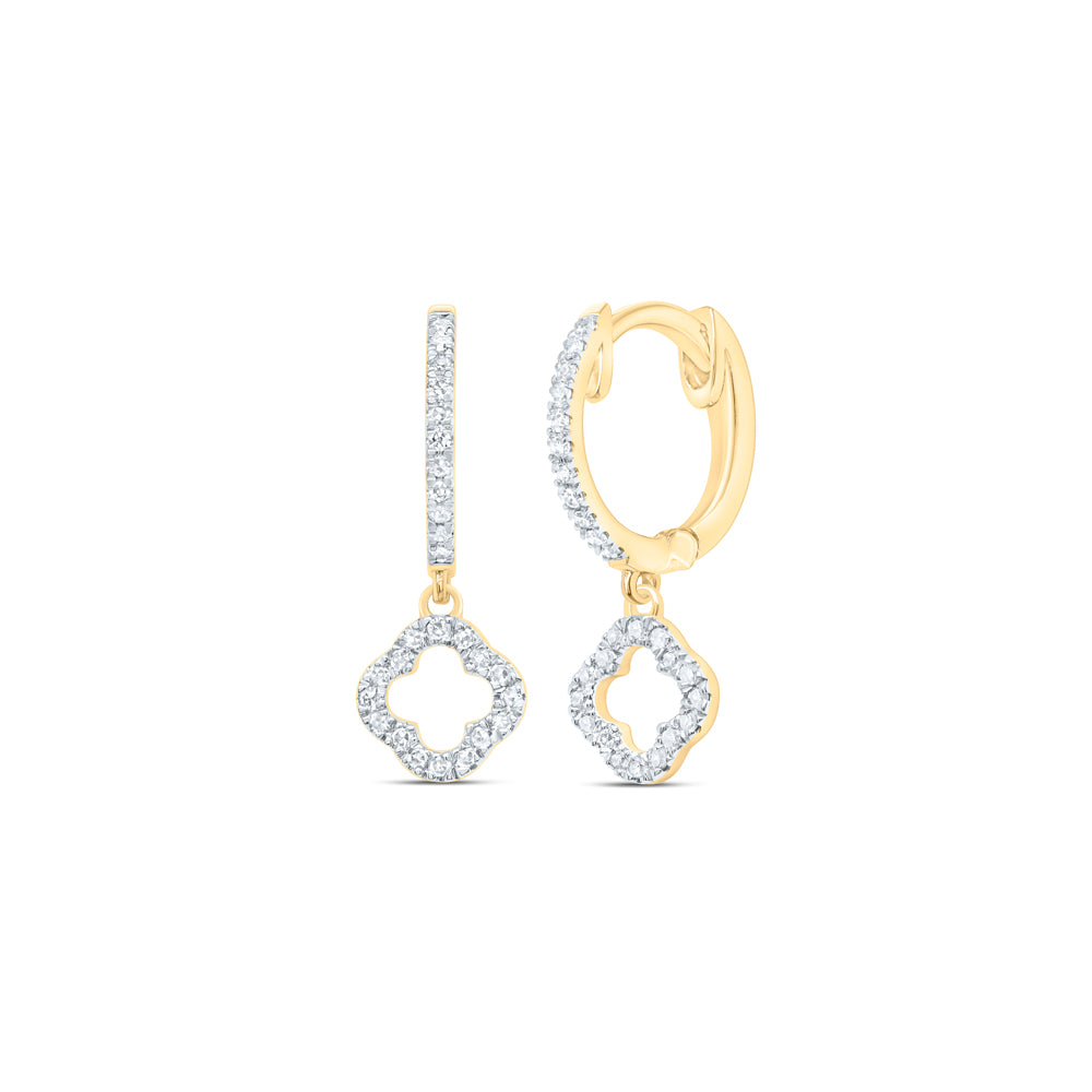 1/6CTW-DIA CN FASHION DANGLING EARRING Daisy Joyeria