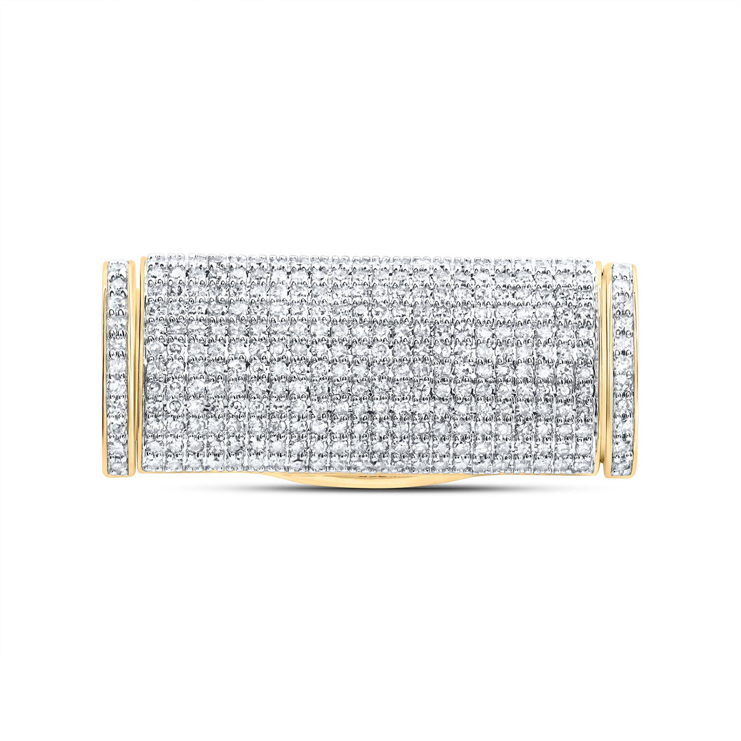 5/8CTW-DIA NK (8MM) CUBAN LOCK BOX Daisy Joyeria