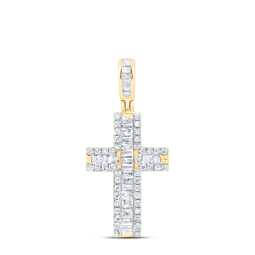 1/2CTW-DIA P1 GIFT CROSS PENDANT Daisy Joyeria