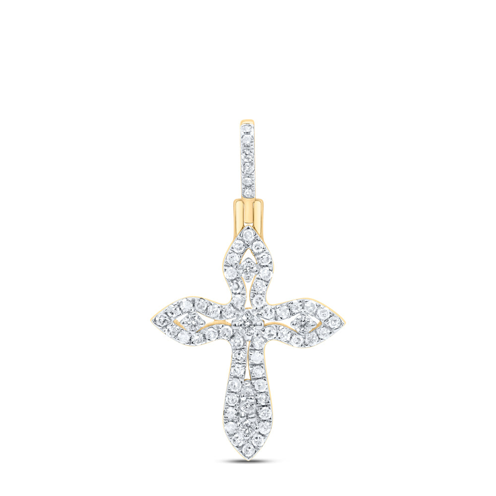 3/8CTW-DIA P1 GIFT CROSS PENDANT Daisy Joyeria