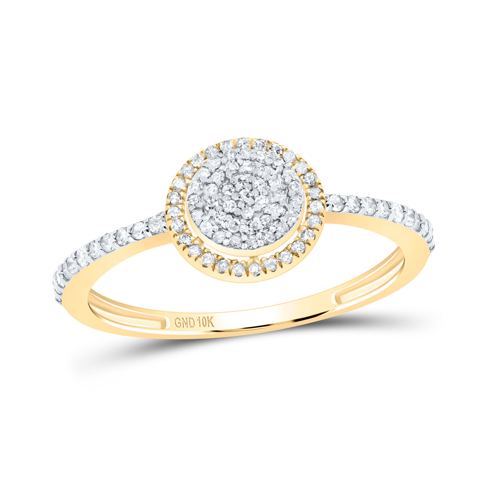 1/3CTW-NAT DIA P1 GIFT ROUND RING 7 Daisy Joyeria