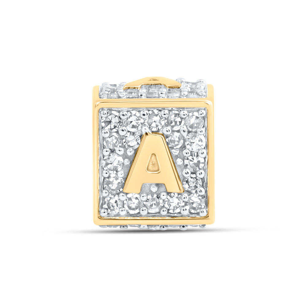 1/3CTW-DIA NK FASHION INITIAL "A" BRACELET BOX Daisy Joyeria
