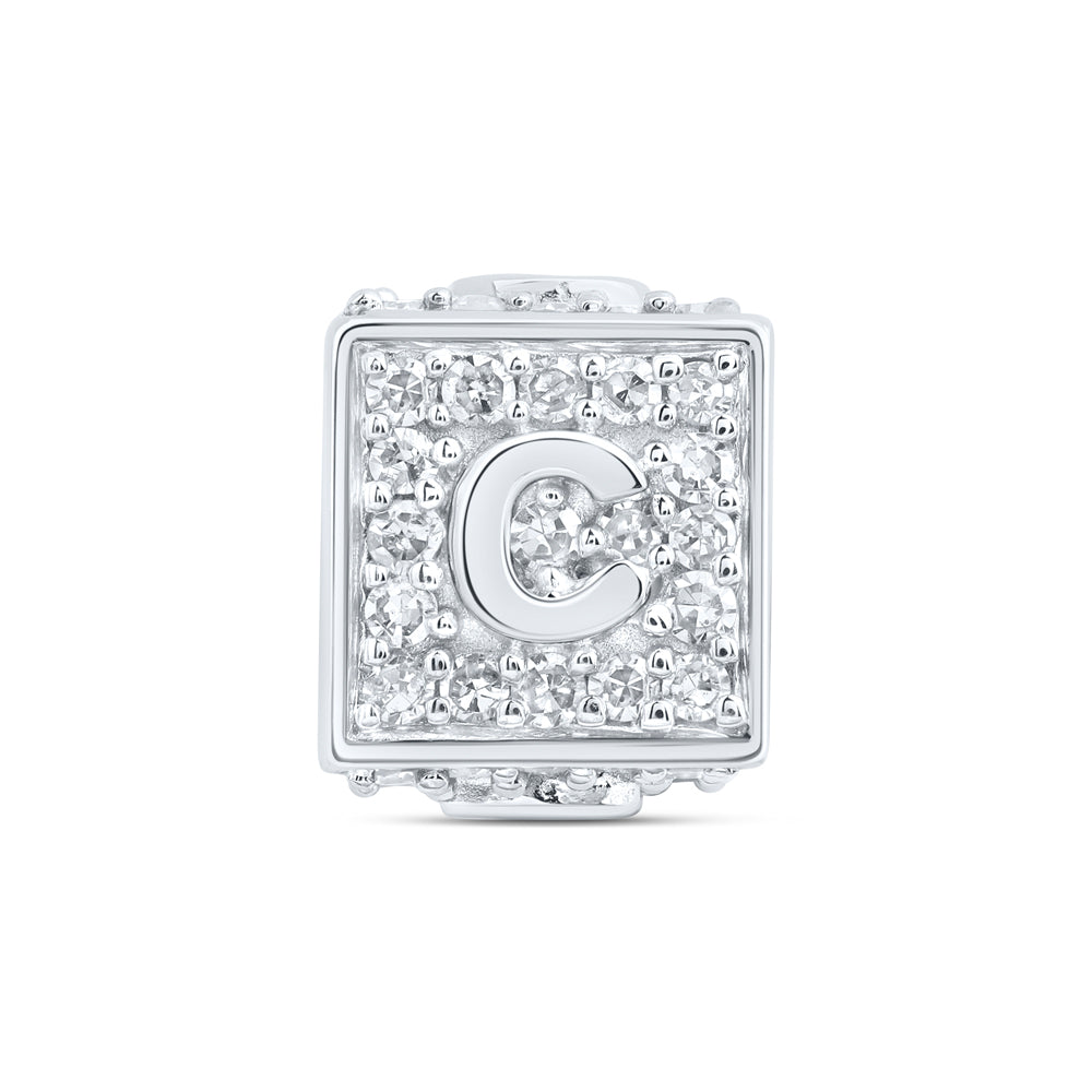 1/3CTW-DIA NK FASHION INITIAL "C" BRACELET BOX Daisy Joyeria