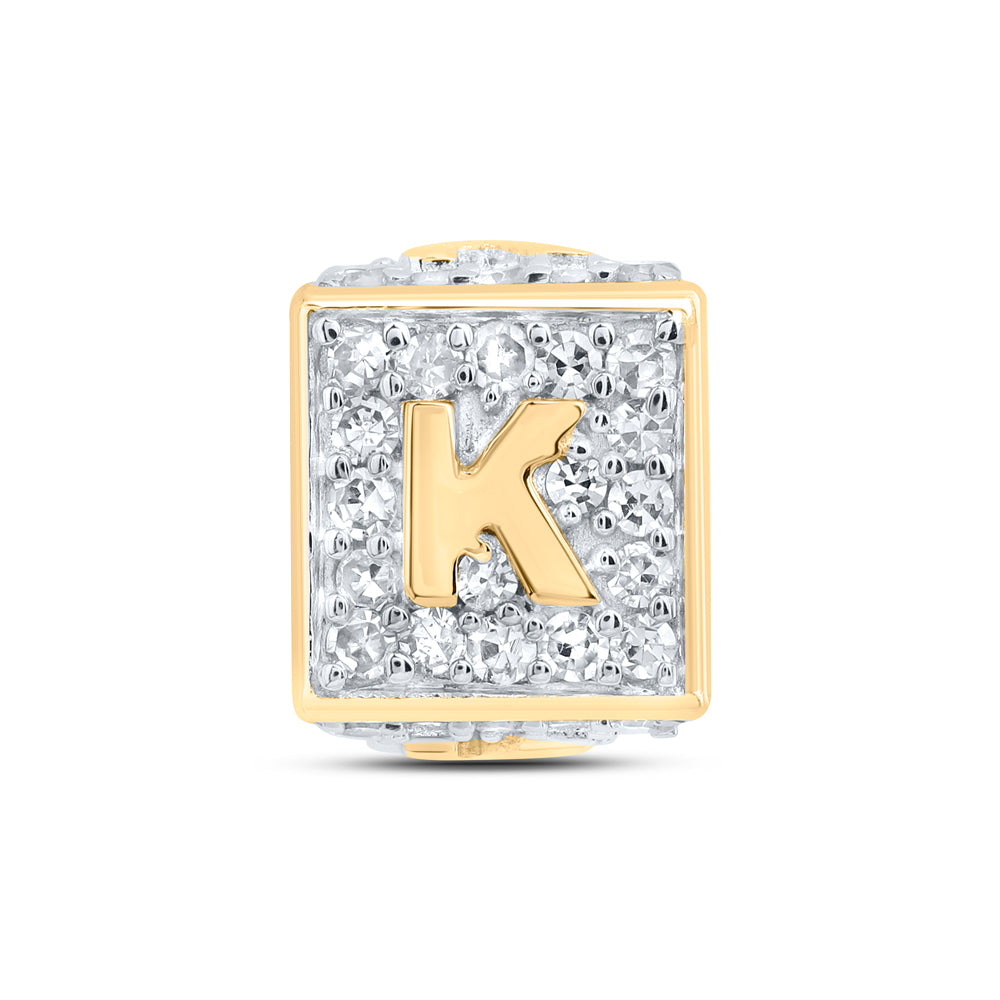 1/3CTW-DIA NK FASHION INITIAL "K" BRACELET BOX Daisy Joyeria