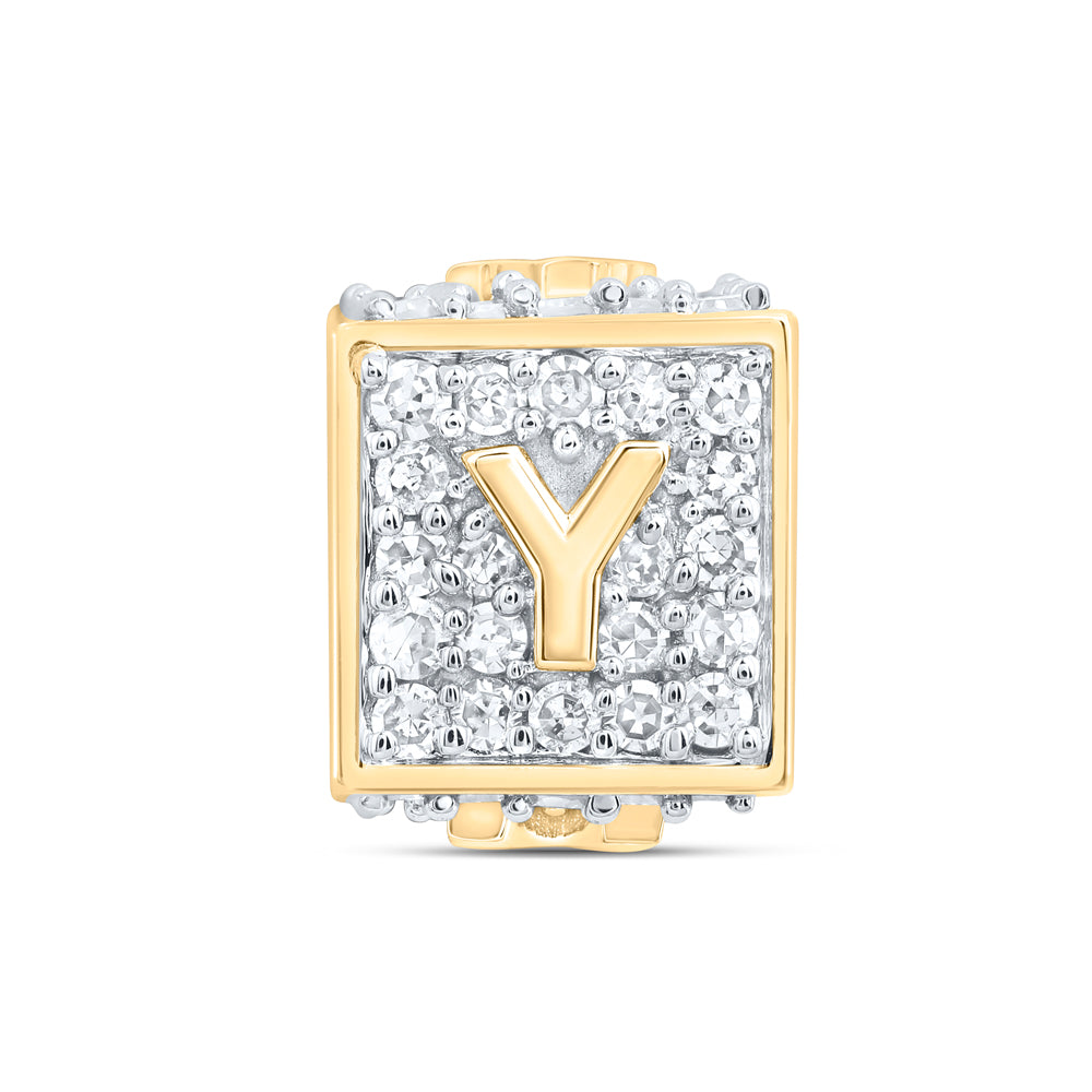 1/3CTW-DIA NK FASHION INITIAL "Y" BRACELET BOX Daisy Joyeria