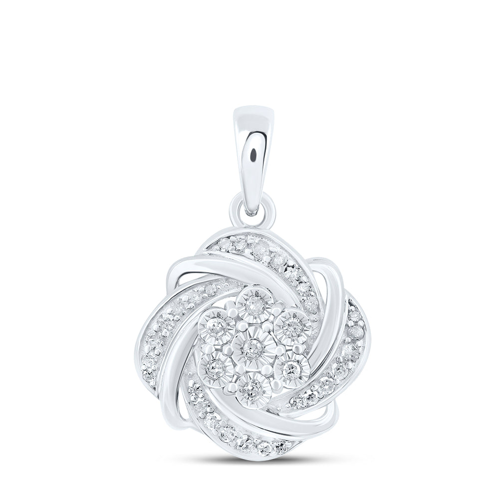 1/5CTW-DIA P1 GIFT PENDANT Daisy Joyeria