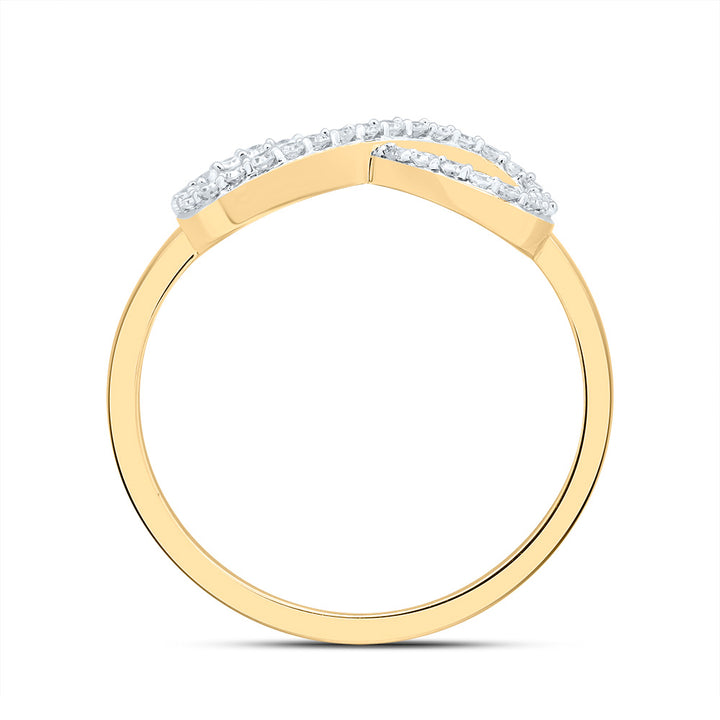 1/6CTW-DIA CN FASHION INFINITY RING 7 Daisy Joyeria