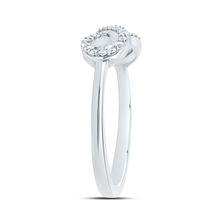 1/6CTW-DIA CN FASHION INFINITY RING 7 Daisy Joyeria